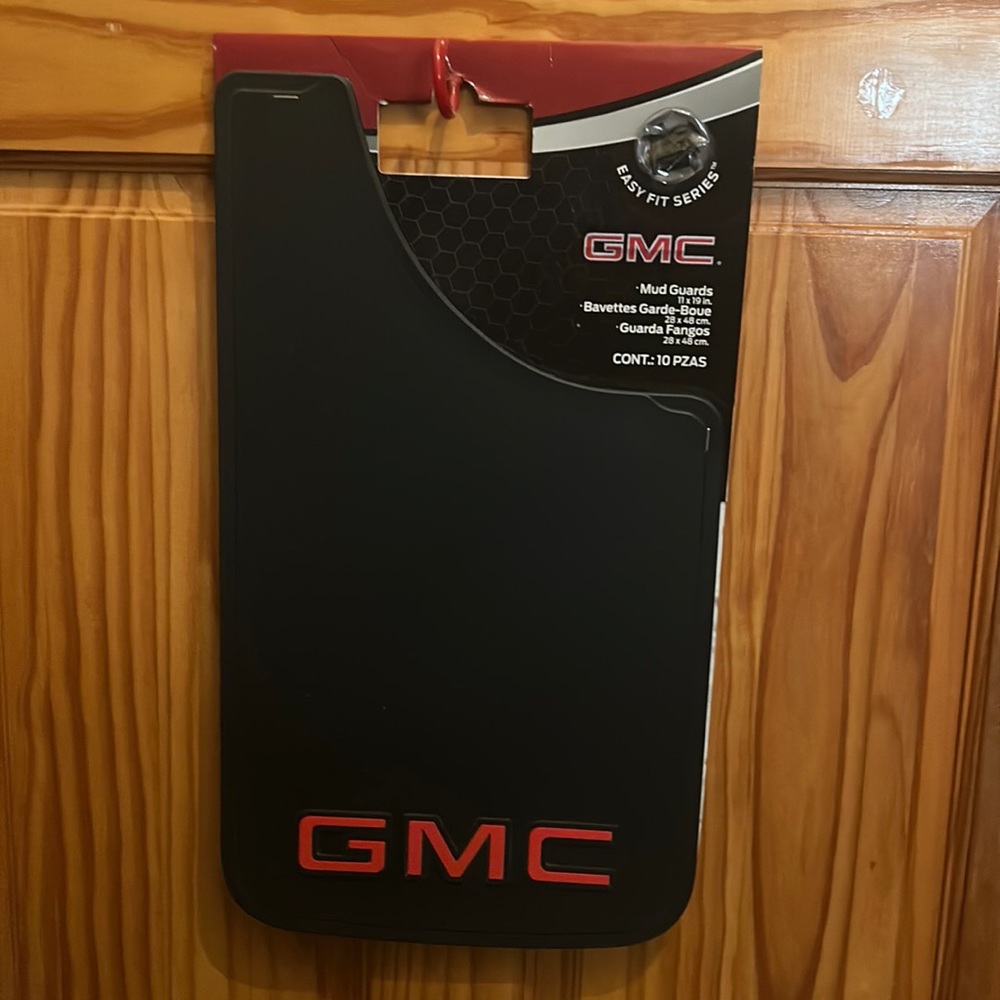 GMC Mud Flaps Universal Pair Guards Trucks SUV Rubber & Fibreglass Reinforced